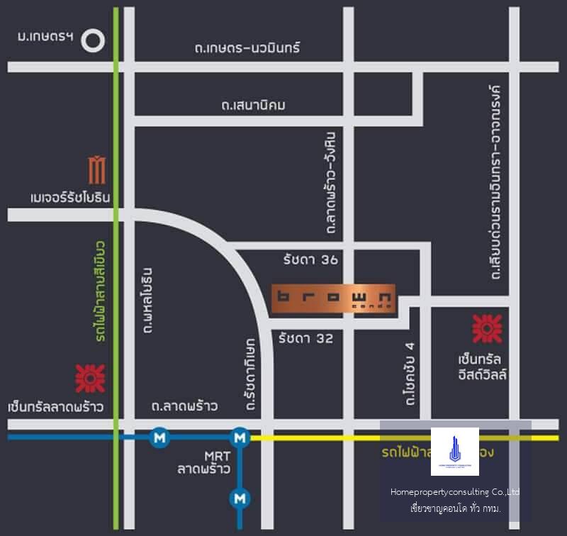 Brown Condo Ratchada 32 (บราวน์ คอนโด รัชดา 32)