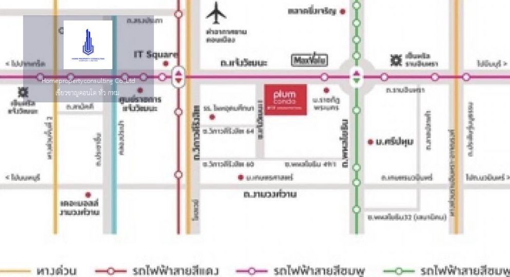 Plum Condo Chaengwattana Station (พลัม คอนโด แจ้งวัฒนะ สเตชั่น)