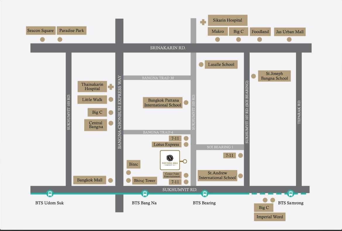 Notting Hill Sukhumvit 105 (น็อตติ้ง ฮิลล์ สุขุมวิท 105)