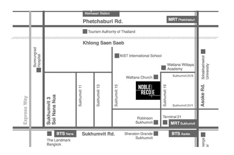 Noble Recole Sukhumvit 19 (โนเบิล รีโคล สุขุมวิท 19)